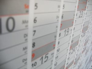 Dauer Zeit Kalender